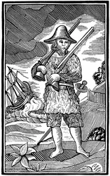 Robinson Crusoé, livre de colportage