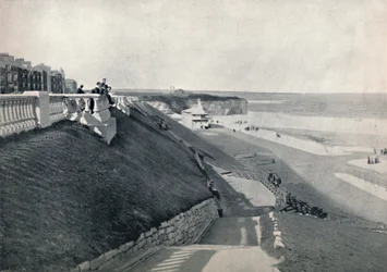 Roker - La Plage, depuis la Terrasse, 1895