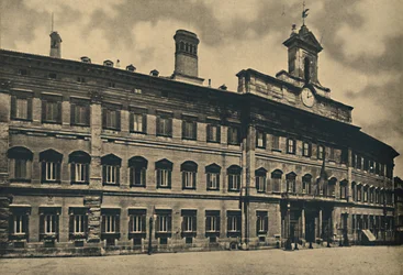 Rome - Palais de Montecitorio, 1910