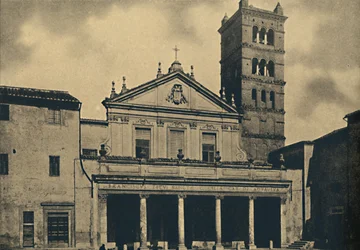 Rome - Église Sainte-Cécile, 1910