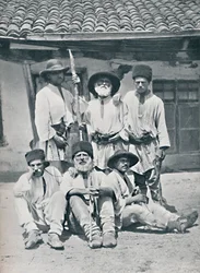 Paysans roumains, 1912