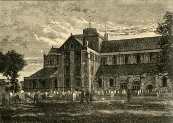 Abbaye de Romsey, 1898
