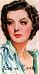 Rosalind Russell, actrice américaine de cinéma et de théâtre
