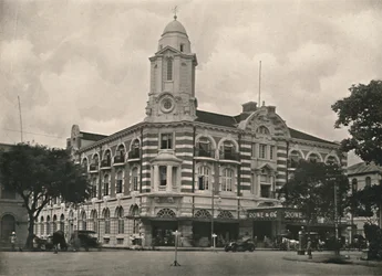 Locaux de Rowe & Coy., Ltd., Rangoon, 1900