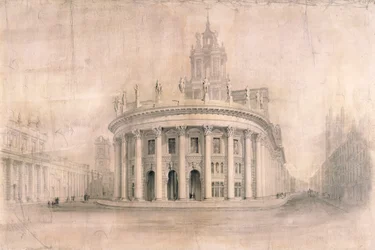 Bourse royale, Londres, 1838