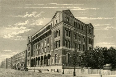 École royale des mines, South Kensington, vers 1876