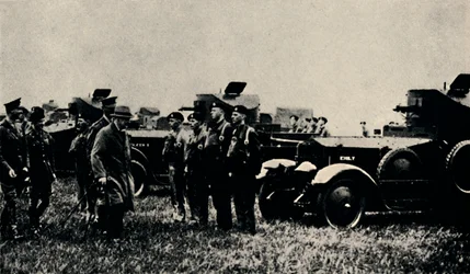 Régiment royal de chars en Allemagne, 1918, 1945
