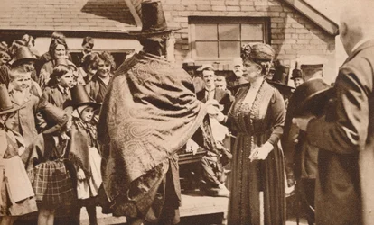 Tournée royale au Pays de Galles, vers les années 1920