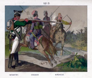 Soldats russes de 1813, 19e siècle
