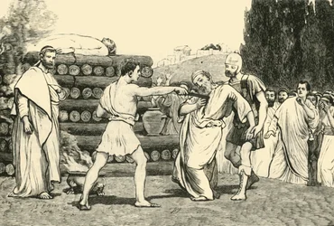 Le sacrifice de Scaevola, 1890