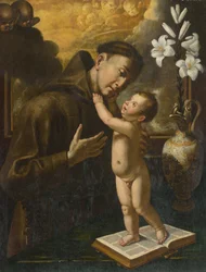 Saint Antoine de Padoue avec l