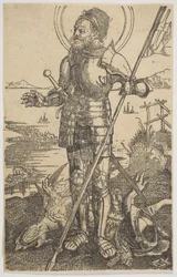 Saint Georges debout, copie