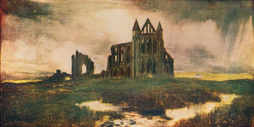 Abbaye de Sainte-Hilda, Whitby, 1912