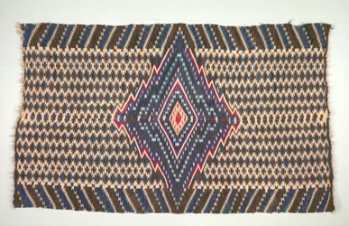 Couverture de style Saltillo Sarape, c. 1860-1875