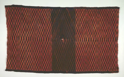 Couverture de style Saltillo Sarape, vers 1870