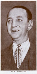 Sam Russell, manager de boxe britannique, 1938