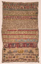 Échantillon, 1752