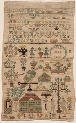 Fragment de sampler, 1817