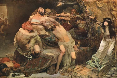 Samson, vers 1887, vers 1902