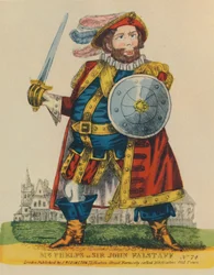 Samuel Phelps, 1804-1878 en Falstaff, vers 1860, 1948