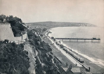 Sandown - Depuis les Falaises, 1895