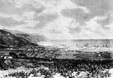 Santa Cruz, Tenerife, Espagne, 1895