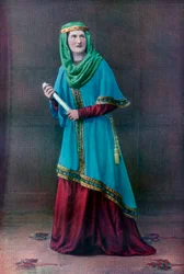 Dame saxonne, 1910