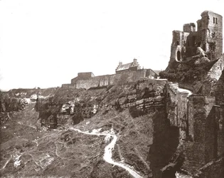 Château de Scarborough, North Yorkshire, 1894