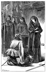 Scène de Richard III de Shakespeare, 1591 vers 1870