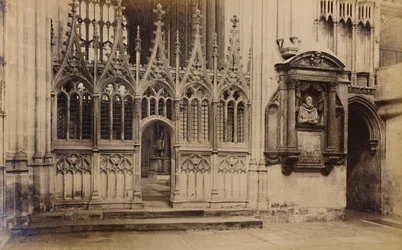 Scène de martyre, cathédrale de Canterbury, 1929