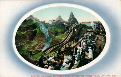 Chemin de fer panoramique, Exposition internationale impériale, Londres, 1909