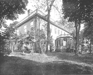 Mansion Schuyler, Albany, État de New York, USA, vers 1900