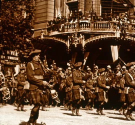Soldats écossais, 14 juillet 1919