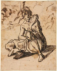 Figure assise, 1600s