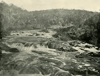 Second Bassin, rivière South Esk, 1901
