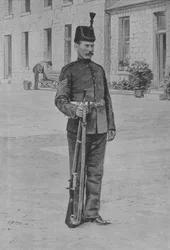 Sergent, The Kings Royal Rifle Corps, c1880