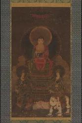 Triade de Shaka Shakyamuni, 13e siècle