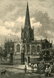 Église paroissiale de Sheffield, 1898