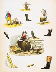Cordonnier, vers 1845