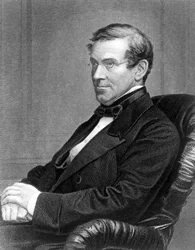 Sir Charles Wheatstone, physicien anglais, vers 1840
