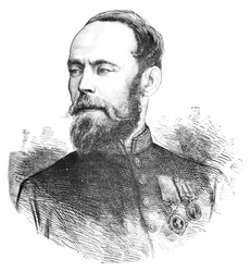 Sir Louis Cavagnari, vers 1880