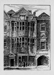 Maison de Sir Paul Pindar, 1890