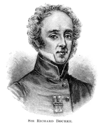 Sir Richard Bourke, gouverneur de la Nouvelle-Galles du Sud, 1886