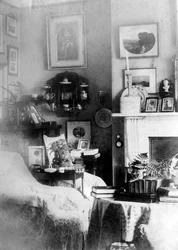 Salon, vers 1882