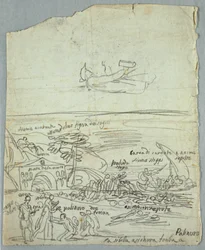 Croquis pour une scène classique