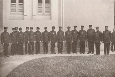 Quelques policiers élégants de Rio