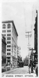 Rue Sparks, Ottawa, Canada, vers 1920