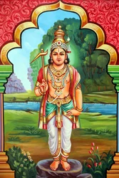Temple hindou Sri Vadapathira Kaliamman. Avatar de Vishnou. Seigneur Balarama, 8e incarnation. Singapour
