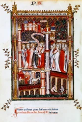 Saint Denis envoie des missionnaires, 1317
