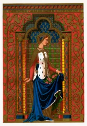 Sainte Élisabeth de Hongrie, 1886